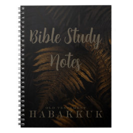 Bijbelstudie-Habakuk Notitieboek