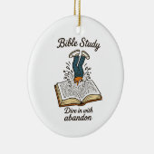 Bijbelstudie Keramisch Ornament (Rechts)