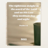 Bijbelstudie Psalm 1 Scriptversie Planner (Voorkant)