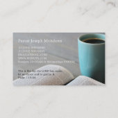 Bijbelstudiegroep Christelijk Visitekaartje (Achterkant)