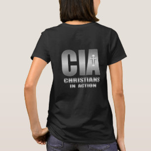 Bijbelstudiegroep voor CIA-christenen in Action Ch T-shirt