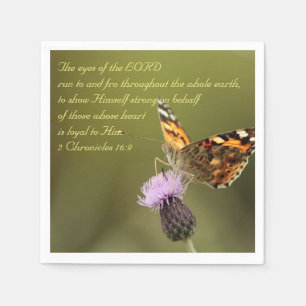 Bijbeltekst 2 Chronicles 16:9 Servetten