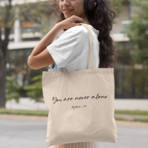 Bijbeltekst boodschappentas tote bag