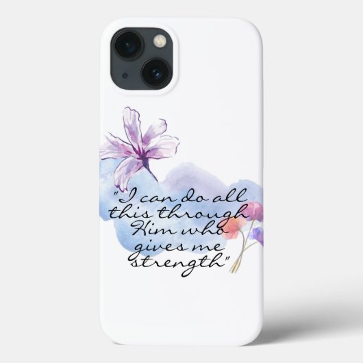 Bijbeltekst iPhone-hoesje Case-Mate iPhone Case (Achterkant)