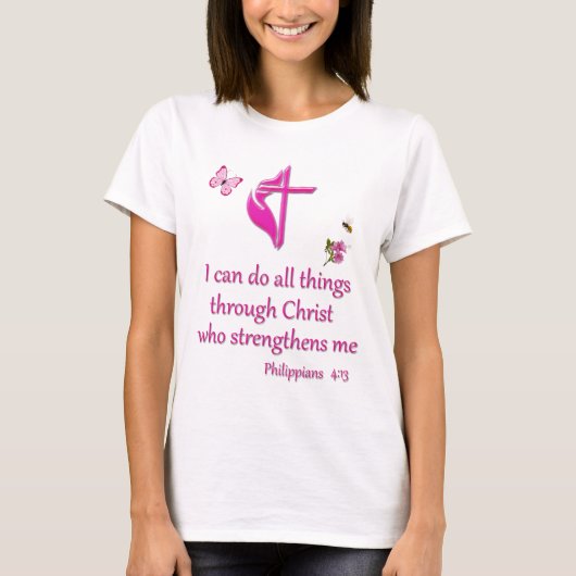 Bijbeltekst T-shirt (Voorkant)