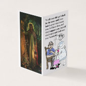 Bijbelteksten voor senioren visitekaartjes (Buitenkant)