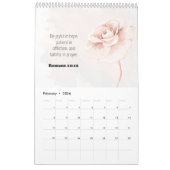 Bijbelvers Bloemen Kalender 2024 (Feb 2026)