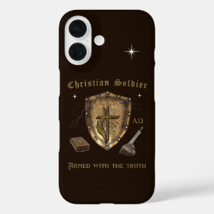 Bijbelvers christelijk iPhone 16 hoesje