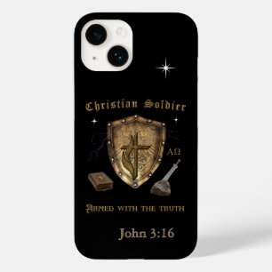 Bijbelvers Christelijk Case-Mate iPhone 14 Hoesje