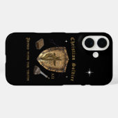 Bijbelvers christelijk Case-Mate iPhone case (Achterkant (horizontaal))