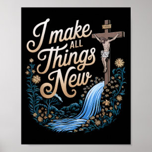 Bijbelvers Christelijk geloof Christendom Kerk Je Poster