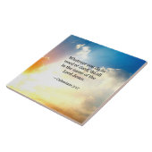 Bijbelvers, Colossians 3-17, Tegeltje (Zijkant)