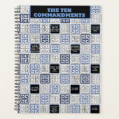 Bijbelvers De tien geboden van de Griekse kunst Planner (Voorkant)