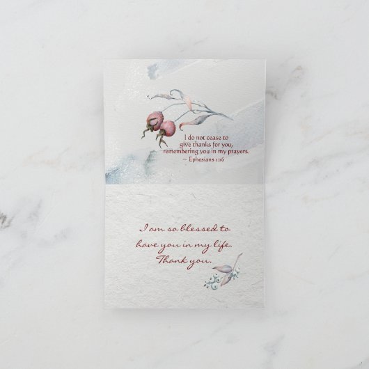 Bijbelvers Efeziërs 1:16 Geef bedankt voor u, (Binnen)