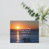 Bijbelvers, Filippijnen 4:13 Kaart (Staand voorkant)