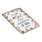 Bijbelvers Floral Magneet (Rechterzijde)
