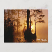 Bijbelvers Job 33:14 God Spreekt Toch Briefkaart (Achterkant)