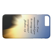 Bijbelvers Jozua 1:9 Wees sterk en moedig Case-Mate iPhone Case (Achterkant (Horizontaal))