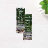 Bijbelvers Mijn Rock Mijn Verlosser Mini Bladwijze Mini Visitekaartjes (Bureau)