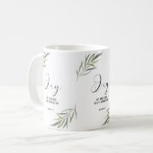 Bijbelvers Nehemia verlaat Schrift Koffie Mok (Voorkant links)