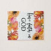 Bijbelvers over het geloof Schrift Legpuzzel (Horizontaal)