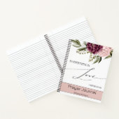 Bijbelvers over Liefde Spiral Prayer Journal Notitieboek (Binnen)