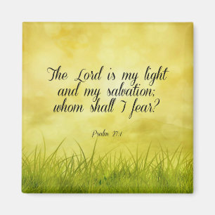 Bijbelvers, Psalm 27:1 Magneet