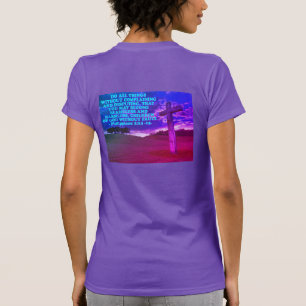 Bijbelvers uit de Filipijnen 2:14-15. T-shirt