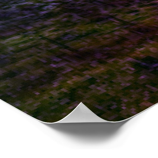 Bijbelvers van Psalm 145:8. Poster (Hoek)