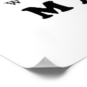 Bijbelverse, comfortabel en prachtig gemaakt Roos Poster (Hoek)