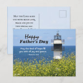 Bijbelverse Inspirerend Vaderdag Briefkaart (Voorkant / Achterkant)