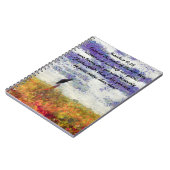 Bijbelverse Matthew 6:26 Notitieboek (Linkerzijde)