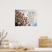 Bijbelverse Poster (Keuken)