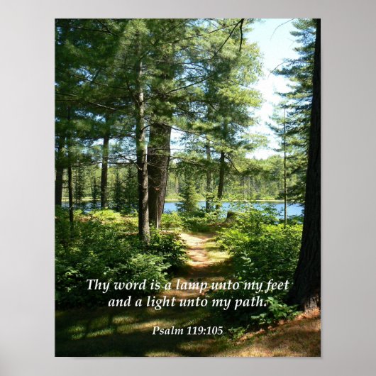 Bijbelverse Poster (Voorkant)