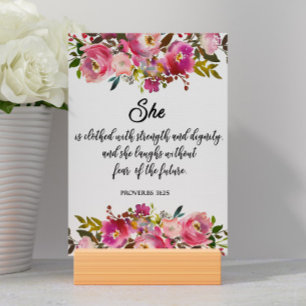 Bijbelverse Proverbs-Kaart Kaart