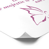 Bijbelverse psalm 8 Glory in de Heavens Poster (Hoek)