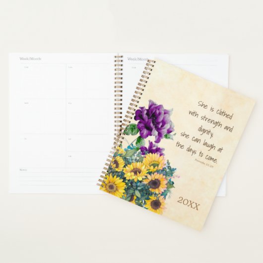 Bijbelverse sterkte | Programma Vrouwen 31 Christe Planner (Display)