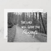 Bijbelverse stimuleren briefkaart (Voorkant / Achterkant)