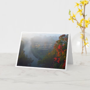 Bijbelverse sympathie na Wenskaart Kaart