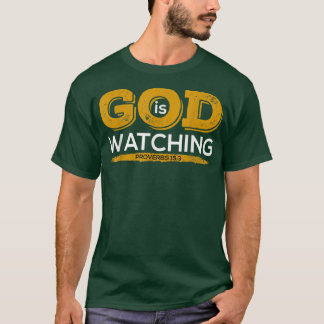 Bijbelverse T God kijkt naar de werkwoorden 153 T-shirt