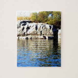 Bijbelversen Citaat over Trustwoorden 3:5-6 Legpuzzel