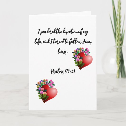 Bijbelversen Feestdagen Kaart (Voorkant)