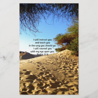 Bijbelversen Inspirerend prijsopgave Psalm 32:8