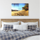 Bijbelversen Inspirerend prijsopgave Psalm 32:8 Canvas Afdruk (Insitu (Slaapkamer))