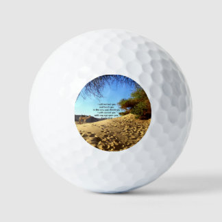 Bijbelversen Inspirerend prijsopgave Psalm 32:8 Golfballen