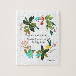 Bijbelversen stimuleren - punt 68:5 legpuzzel