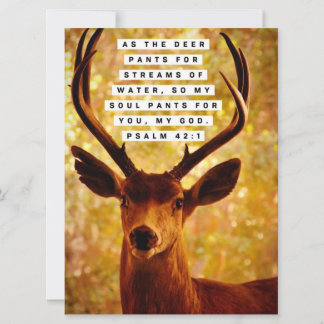 Bijbelversie - Psalm 42:1