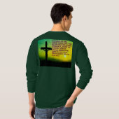 Bijbelversie van Joel 2:13. T-shirt (Achterkant volledig)