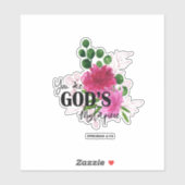 Bijbelverversnipperde vinylsticker sticker (Vel)