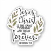 Bijbelverversnipperde vinylsticker sticker (Voorkant)